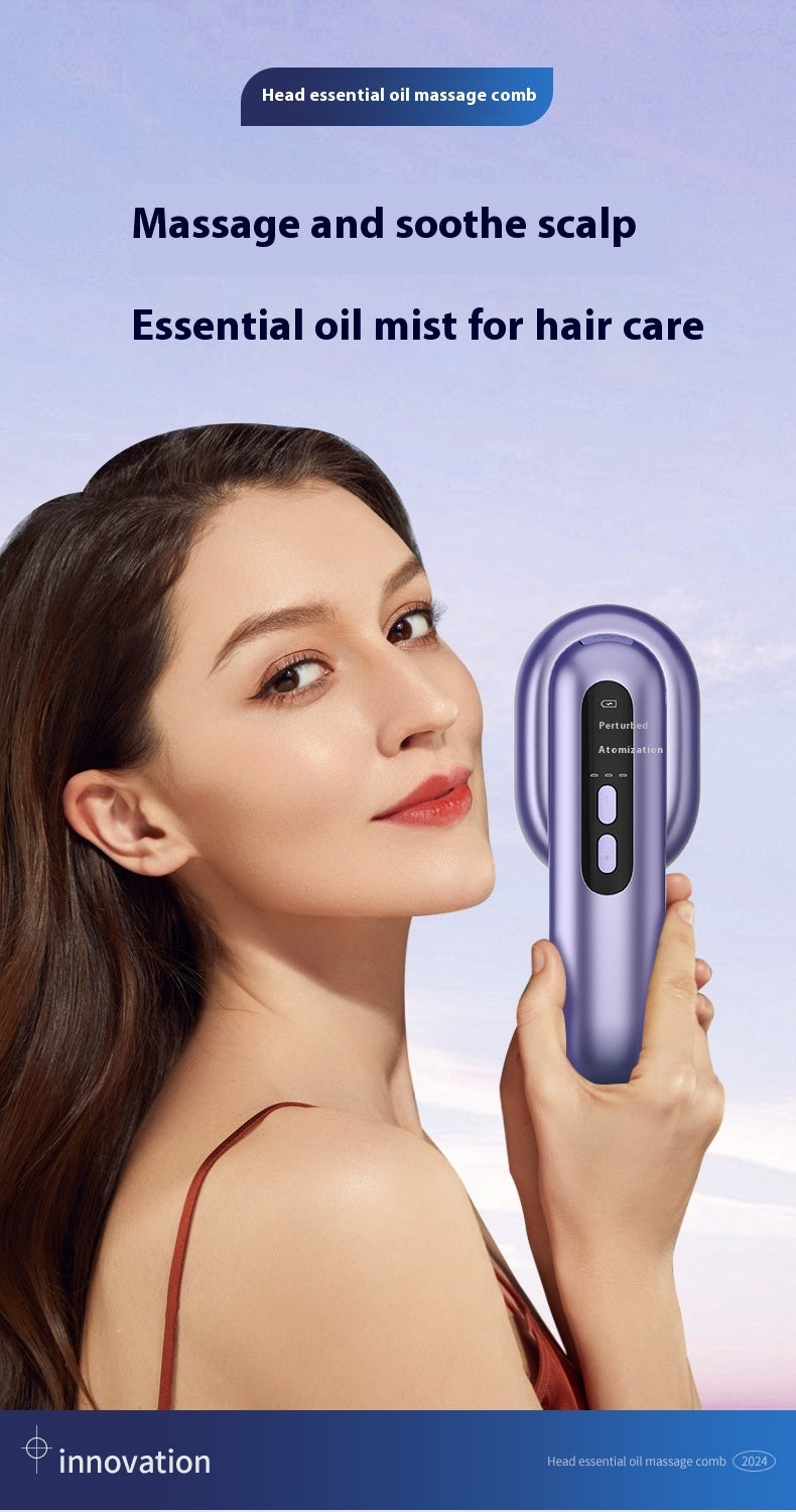 Vayomi Hair Therapy Comb Pro™ – Essential Oil Atomizer