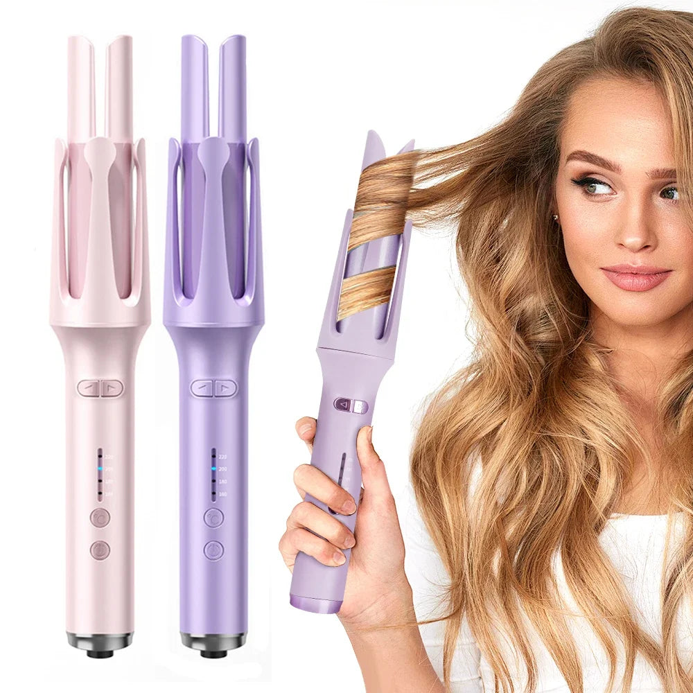 Automatic Hair Curler 32MM Big Wave Auto Rotating Ceramic Hair Roller Professional Curling Iron Hair Waver Wand Styling Tools